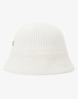 Knit Bucket Hat - White - Erthe Golf