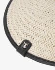 Women's Raffia Hat - Beige - Erthe Golf
