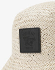 Women's Raffia Hat - Beige - Erthe Golf