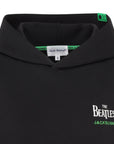 Women's Jack Bunny Beatles Hooded T-Shirt - Black - Erthe Golf