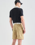 Men's Shorts - Beige Khaki - Erthe Golf