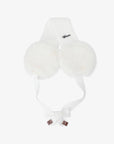 Women's Fur Ear Warmer - White - Erthe Golf