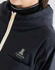 Women's Hooded Jumper - Black - Erthe Golf