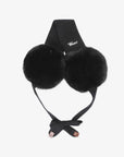 Women's Fur Ear Warmer - Black - Erthe Golf