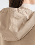 Women's Hooded Top - Camel - Erthe Golf