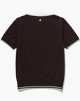 Le Coq Golf Textured Collar Sweater Black - Erthe Golf