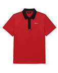 Munsingwear Men's Polo - Red - Erthe Golf