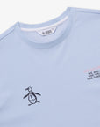 Munsingwear Men's Penguin T-Shirt - Light Blue - Erthe Golf