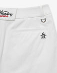 Munsingwear Women's Pocket Shorts - White - Erthe Golf