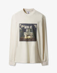 Men's Waacky Crewneck Top - Ivory - Erthe Golf