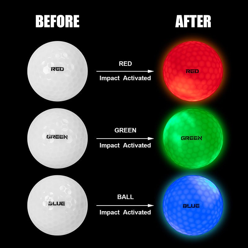 LED Glowing Golf Ball - Erthe Golf