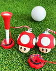 Mushroom Tee - Red - Erthe Golf