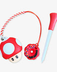 Mushroom Tee - Red - Erthe Golf