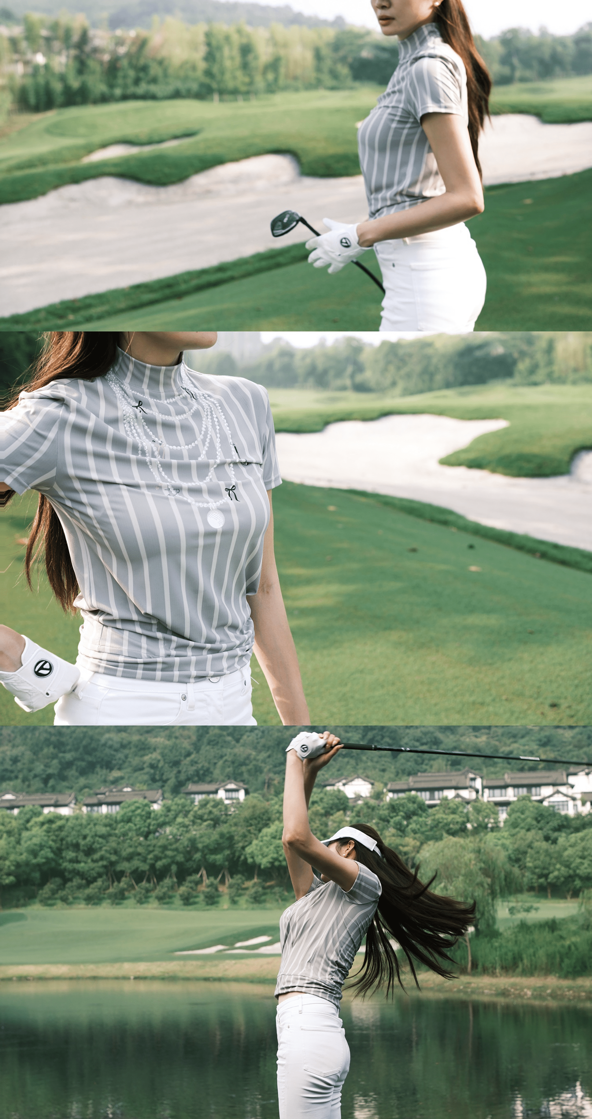 Loveland Retro Turtleneck Top - Erthe Golf