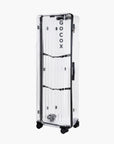 Transparent Golf Travel Case with Wheels - Black - Erthe Golf