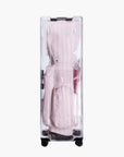 Transparent Golf Travel Case with Wheels - White - Erthe Golf