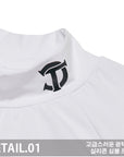 Cellty Golf White Mock - Neck Long Sleeve - Erthe Golf