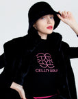 Cellty Pink Embroidery Long Sleeve - Erthe Golf