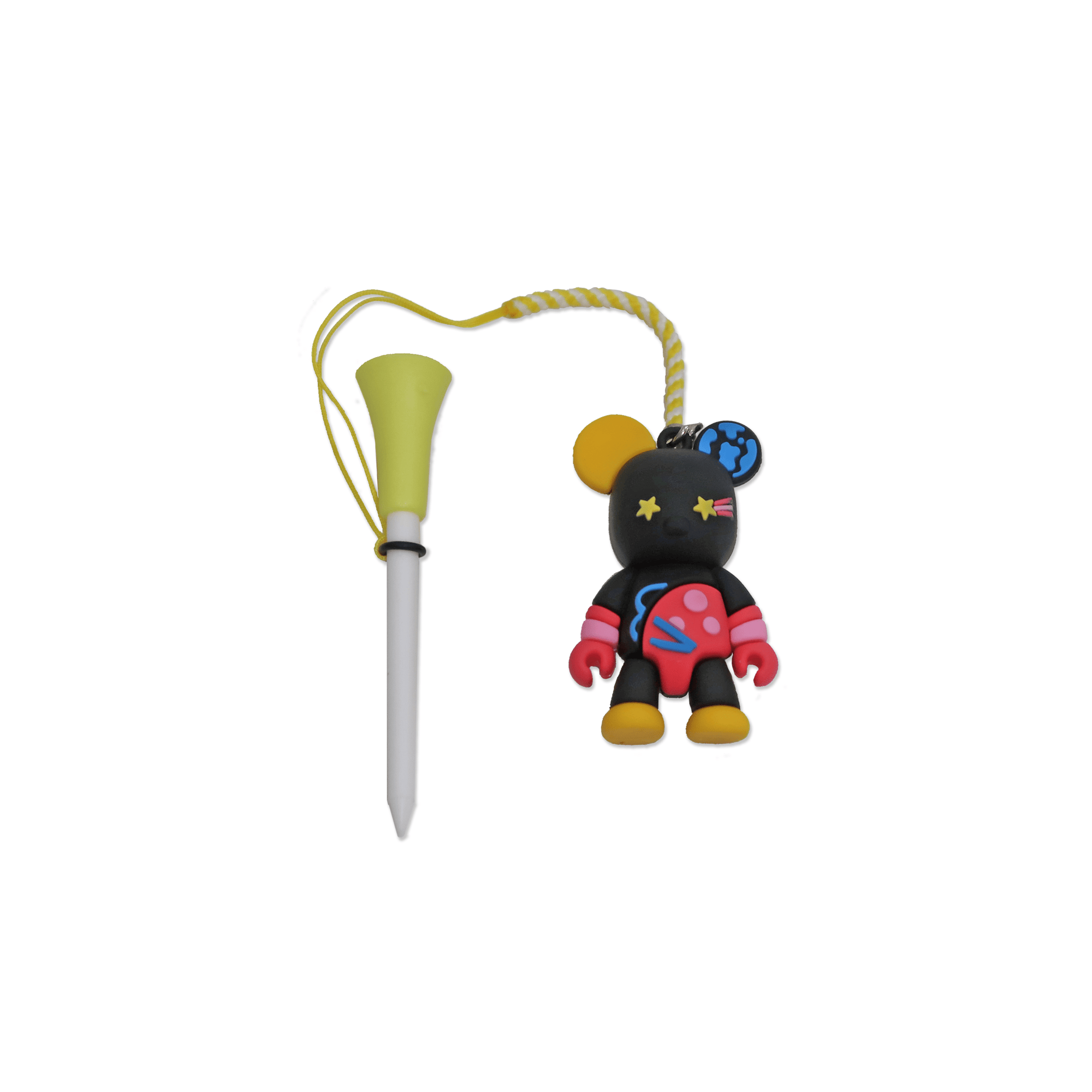 Loss Prevention Golf Tee with Bear - A set of 5 - Erthe Golf