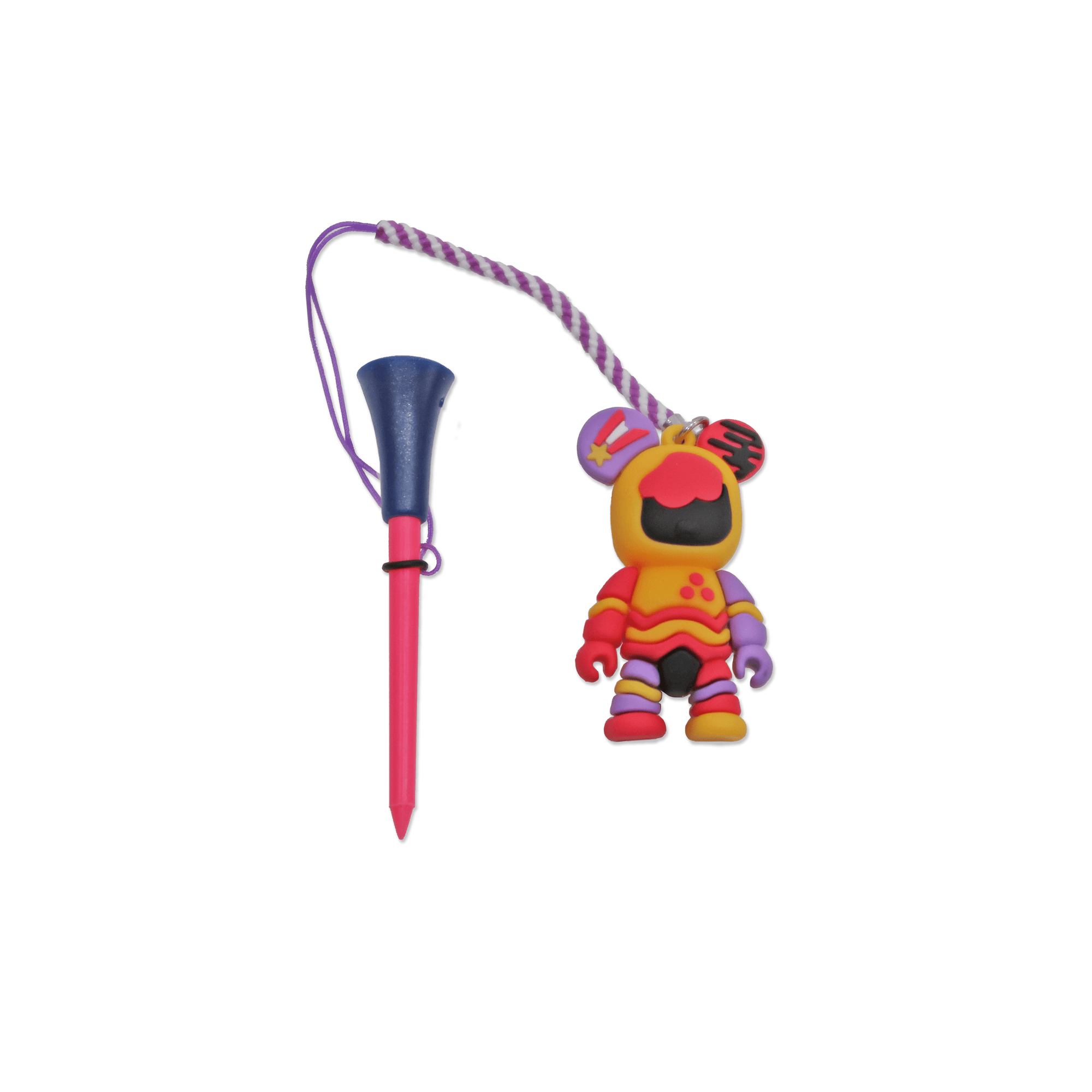 Loss Prevention Golf Tee with Bear - A set of 5 - Erthe Golf