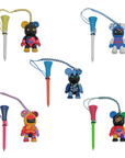 Loss Prevention Golf Tee with Bear - A set of 5 - Erthe Golf