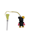 Loss Prevention Golf Tee with Bear - Black - Erthe Golf