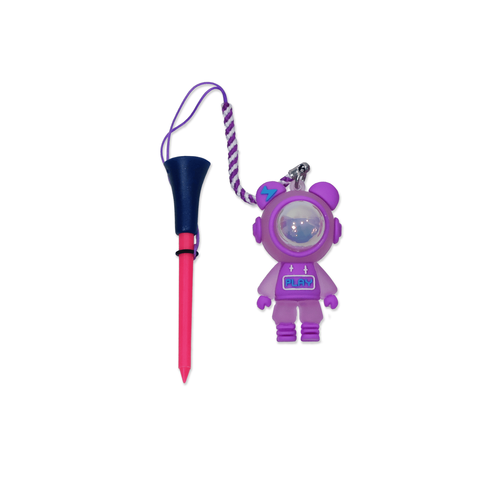 Astronaut Glow Tee - Purple - Erthe Golf