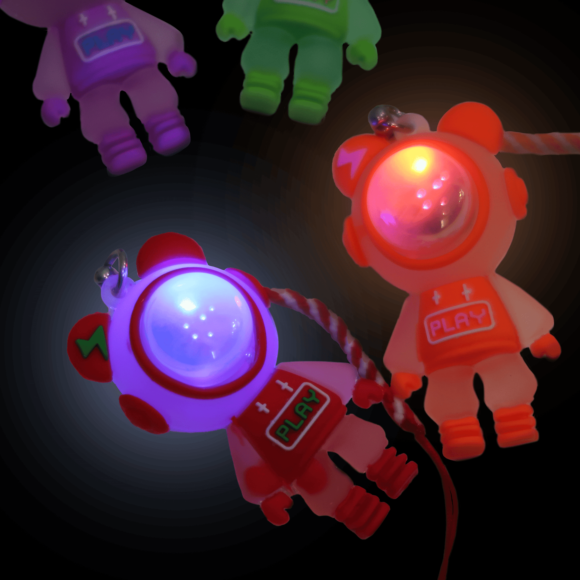 Astronaut Glow Tee - Red - Erthe Golf