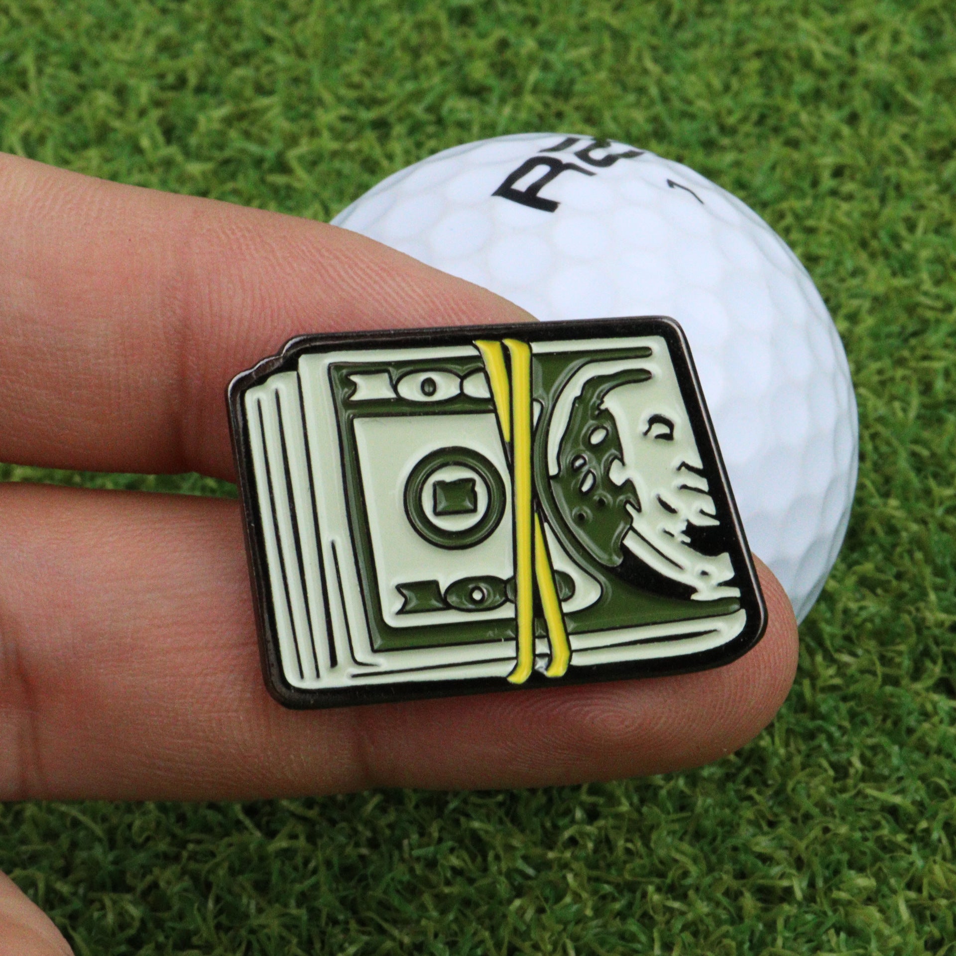 Dollar Bill Golf Marker - Erthe Golf