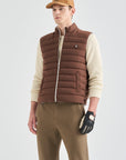 Lanvin Blanc Men's Vest - Brown - Erthe Golf