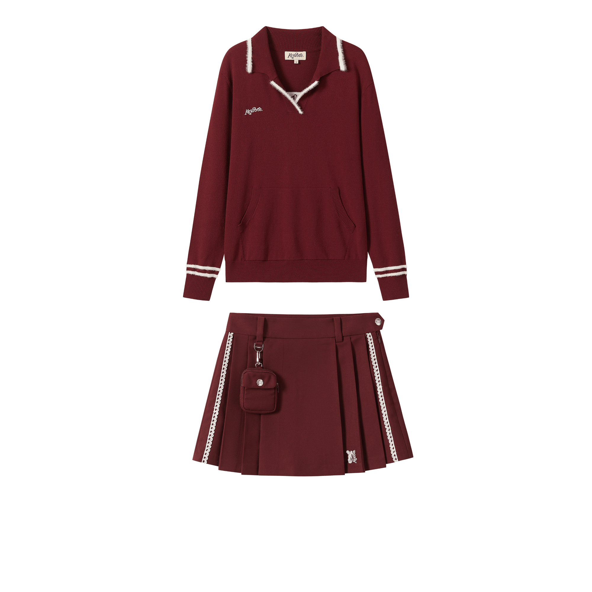 Keypote Burgundy Set - Erthe Golf