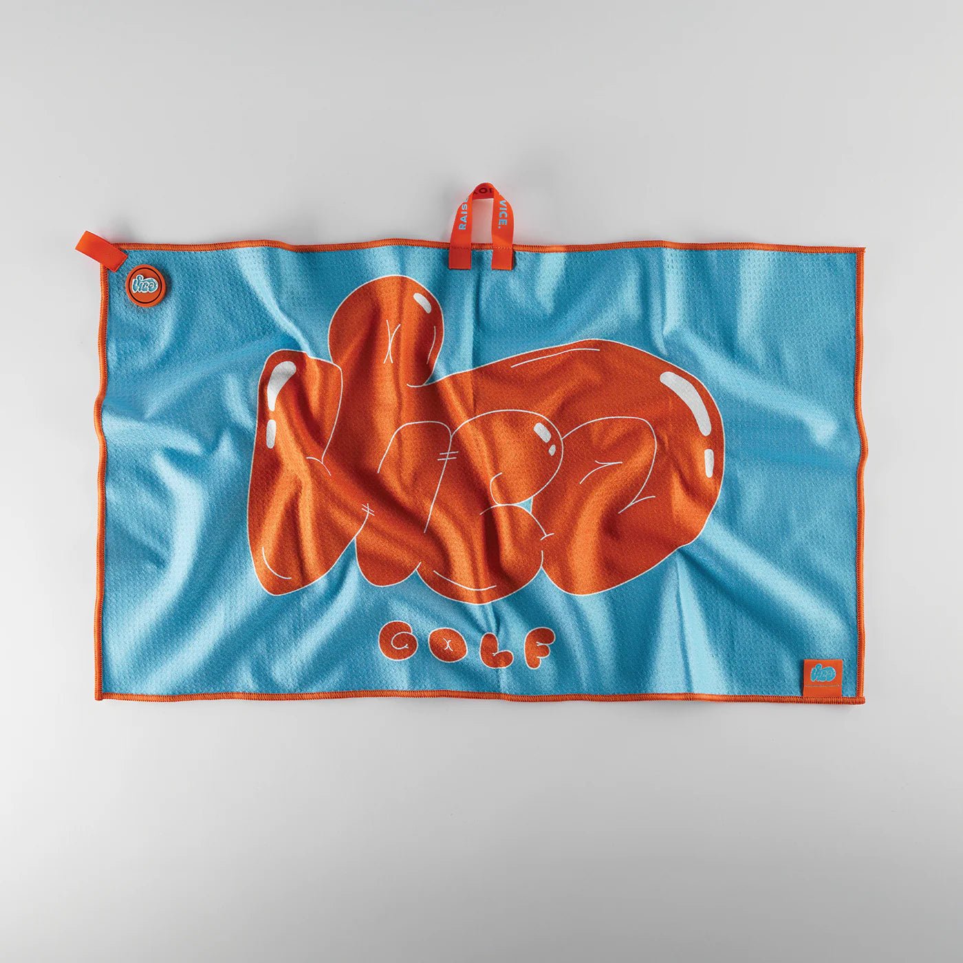 Vice Junior Golf Towel - Blue - Erthe Golf