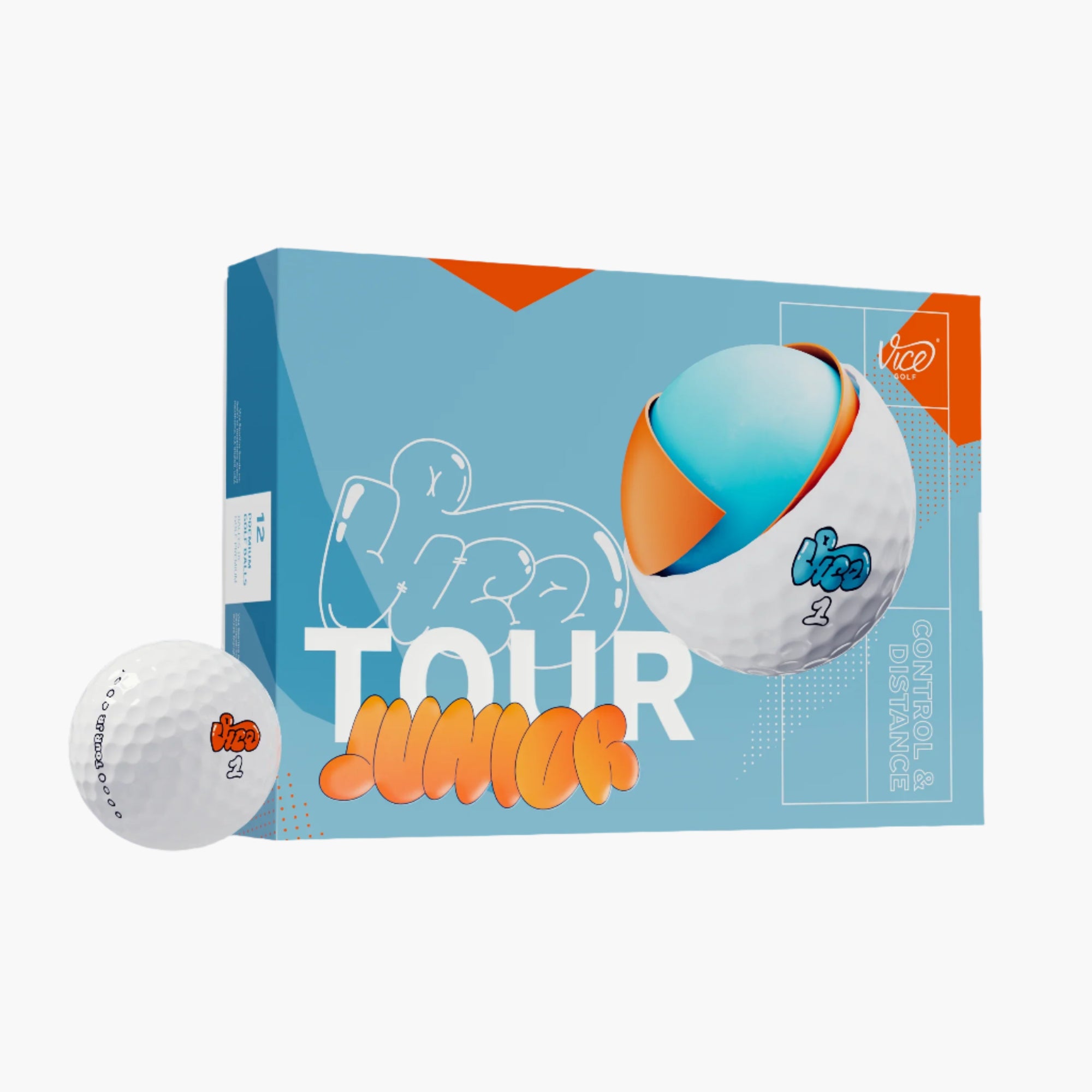 Vice Golf Vice Tour Junior Golf Ball - Erthe Golf