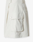WAAC Women's Cargo Shorts - White - Erthe Golf