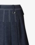 WAAC Women's Denim Skirt - Blue - Erthe Golf