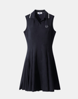 WAAC Women's Sleeveless Collar Dress - Navy - Erthe Golf
