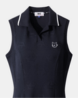 WAAC Women's Sleeveless Collar Dress - Navy - Erthe Golf