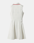 WAAC Women's Sleeveless Dress - White - Erthe Golf