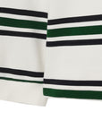 WAAC Men's Stripe Polo - Green - Erthe Golf