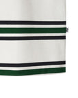 WAAC Men's Stripe Polo - Green - Erthe Golf