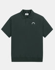 WAAC Men's Collar Sweatshirt - Dark Green - Erthe Golf
