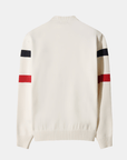 WAAC Men's Crew Neck Sweater - White - Erthe Golf