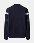 WAAC Men's Crew Neck Sweater - Dark Navy - Erthe Golf