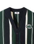 WAAC Men's Stripe Cardigan - Green - Erthe Golf
