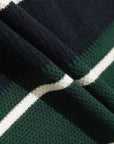 WAAC Men's Stripe Cardigan - Green - Erthe Golf