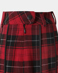 WAAC Women's Plaid Skirt - Red - Erthe Golf