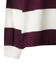WAAC Women's Stripe Top - Wine - Erthe Golf