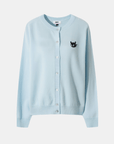 WAAC Women's Cashmere Cardigan - Blue - Erthe Golf