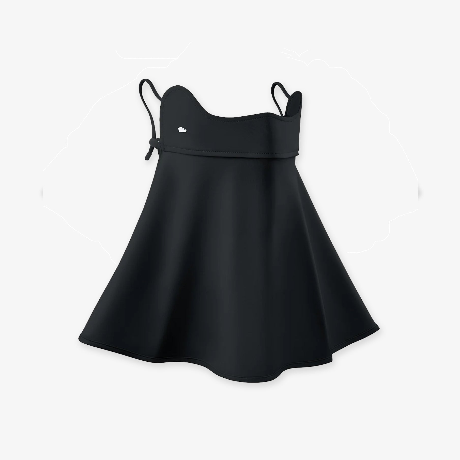 Beneunder Balle Women's Sun Protection Mask - Black - Erthe Golf