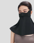 Beneunder Balle Women's Sun Protection Mask - Black - Erthe Golf